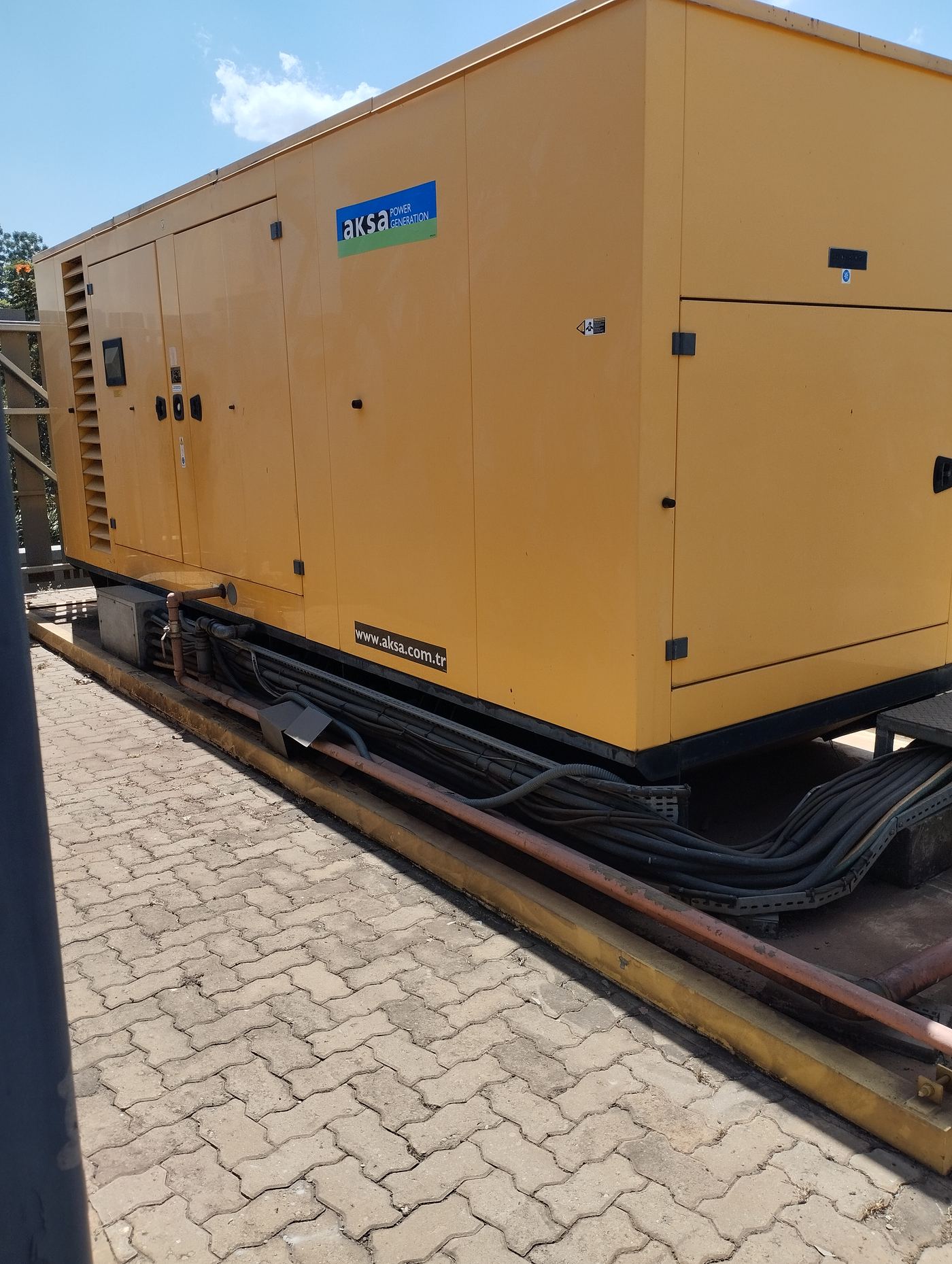 Standby generator installation